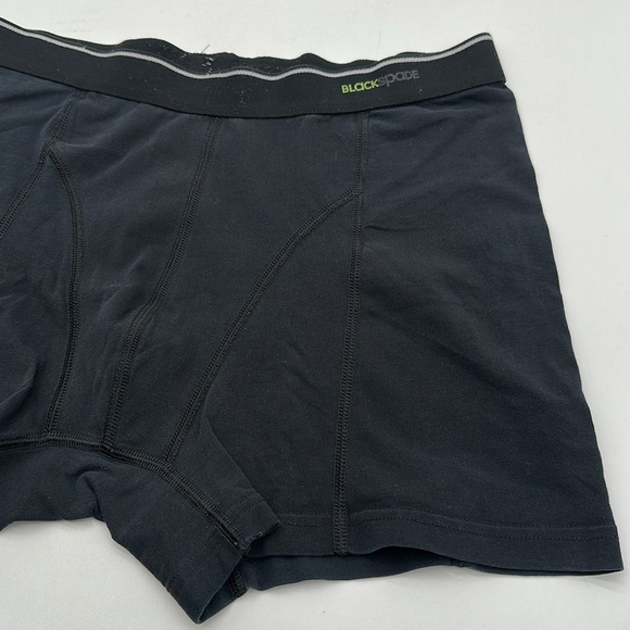 Men’s Black spade boxer briefs Medium black - Picture 2 of 3